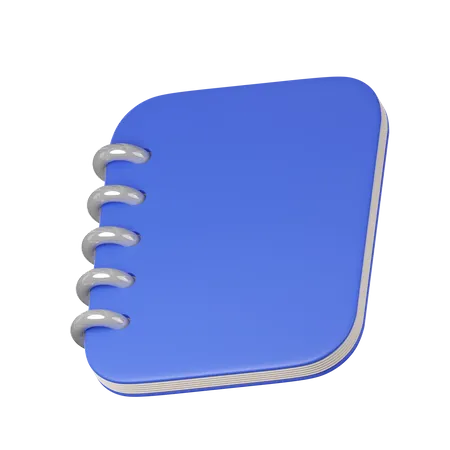 Caderno  3D Icon