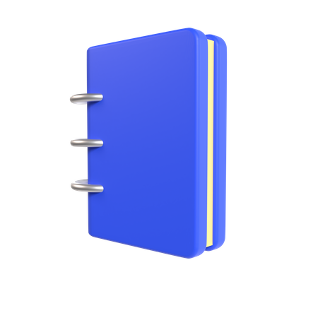 Caderno de desenho  3D Icon