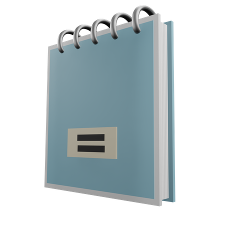 Caderno de desenho  3D Icon