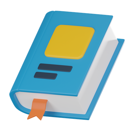 Caderno escolar  3D Icon