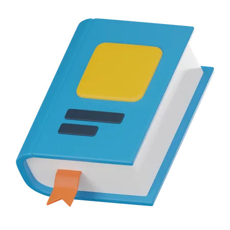 Caderno escolar  3D Icon