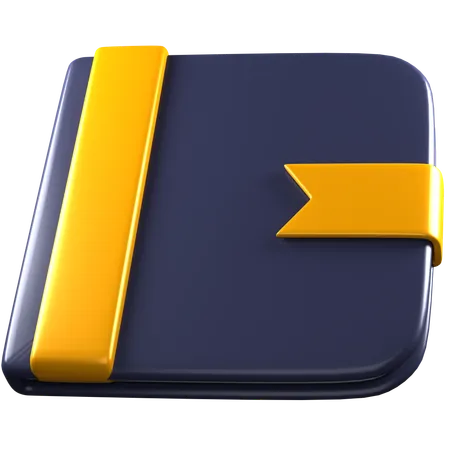 Caderno escolar  3D Icon