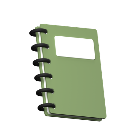 Cadernos  3D Icon