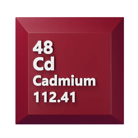 Cadmium  3D Icon