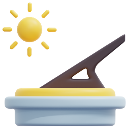 Cadran solaire  3D Icon