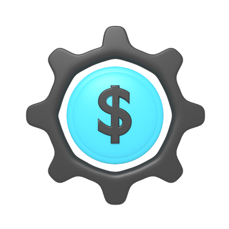 Cadre financier  3D Icon