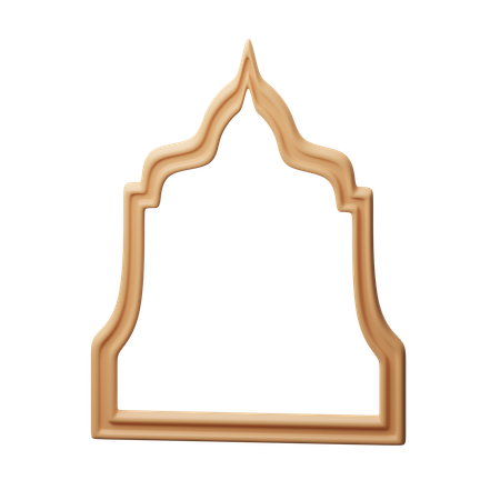 Cadre islamique  3D Icon