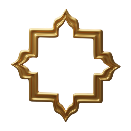 Cadre islamique  3D Icon