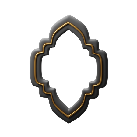 Cadre islamique  3D Icon