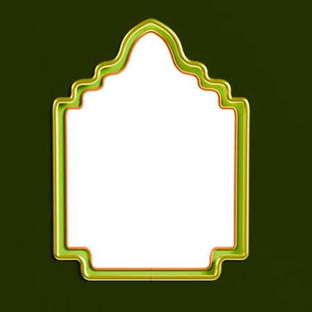 Cadre de mosquée  3D Icon