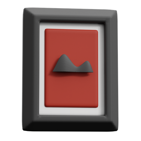 Cadre photo  3D Icon