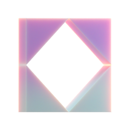 Cadre triangulaire  3D Icon