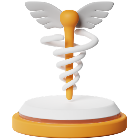 Caduceu  3D Icon