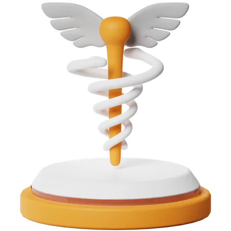 Caduceu  3D Icon