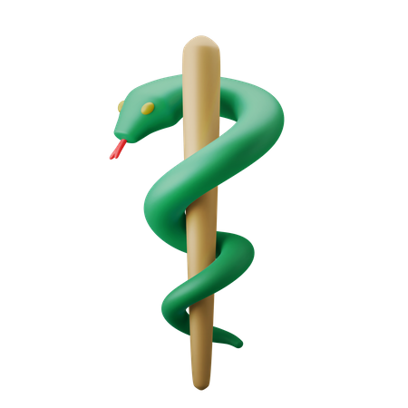 Caduceus  3D Icon