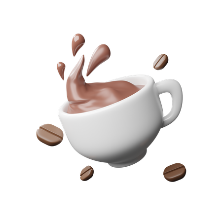 Café  3D Icon