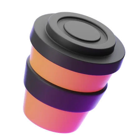 Café  3D Icon