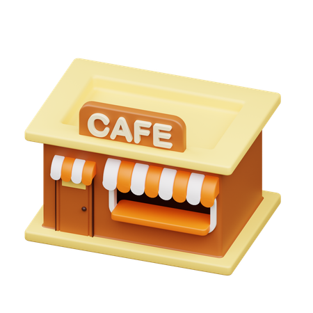 Café  3D Icon