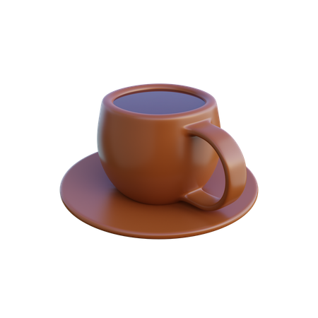 Café  3D Icon