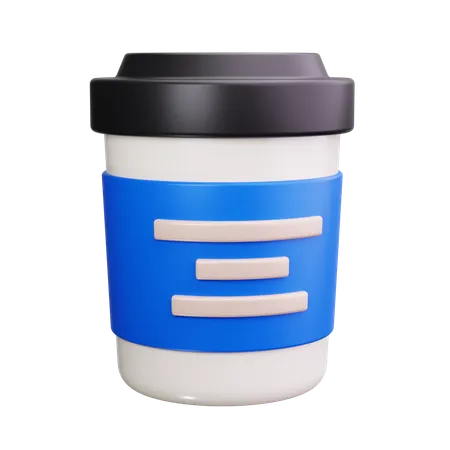 Café  3D Icon