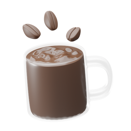 Café  3D Icon