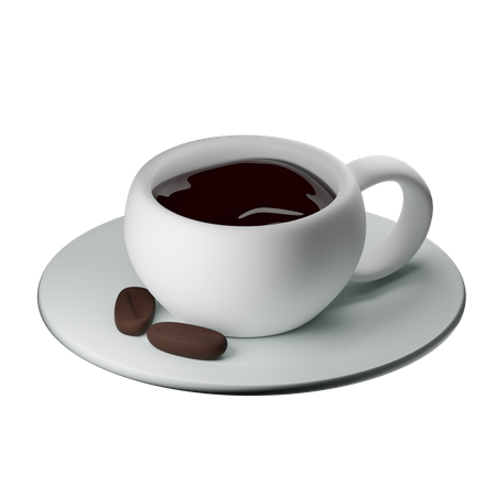 Café  3D Icon