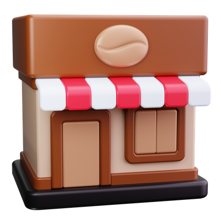 Café  3D Icon