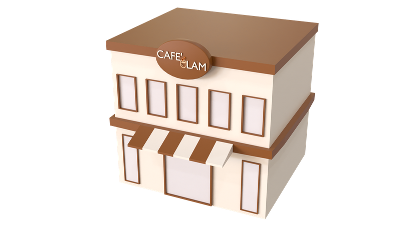 Cafeteria  3D Icon