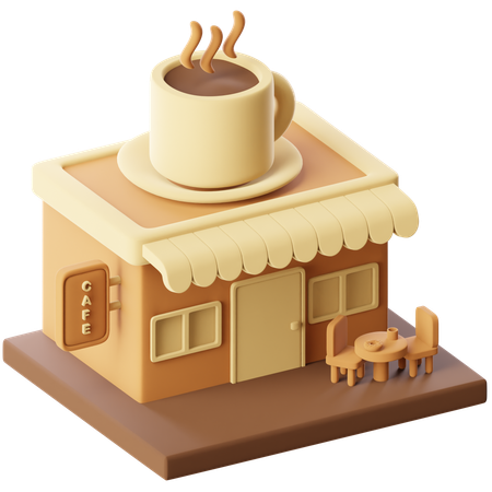 Cafeteria  3D Icon