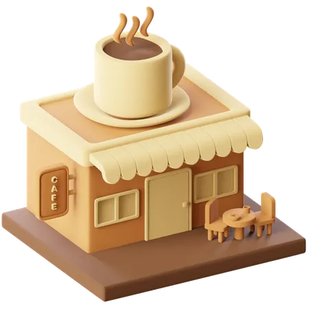 Cafeteria  3D Icon