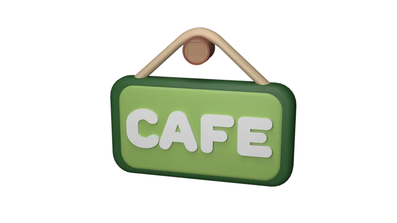 CAFE  3D Icon