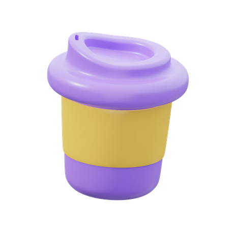 Café  3D Icon