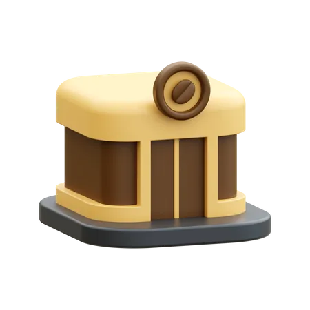 Cafe 3D Icon