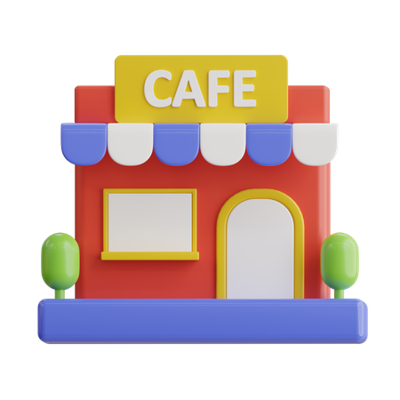 Cafe 3D Icon