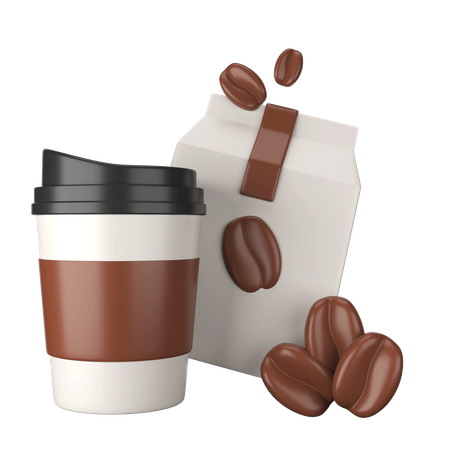 Café  3D Icon