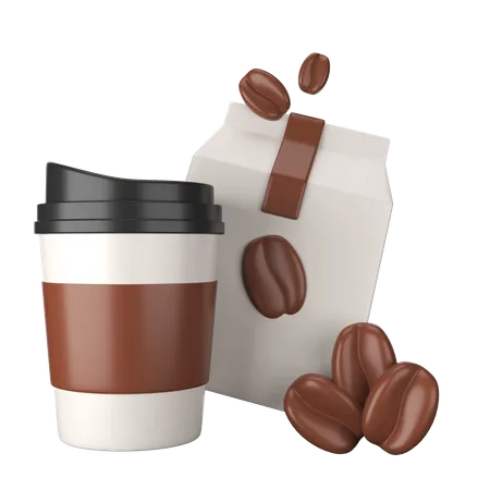 Café  3D Icon