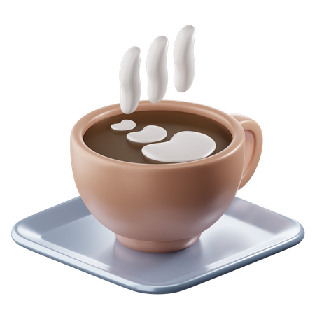 Café  3D Icon