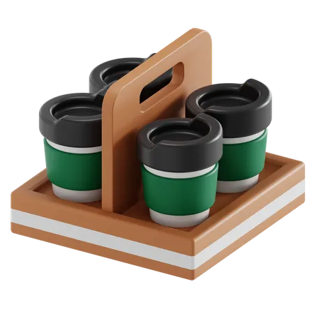 Café à emporter  3D Icon