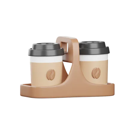 Café à emporter  3D Icon