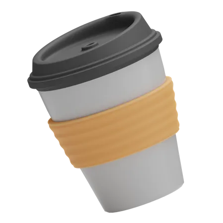 Café à emporter  3D Icon