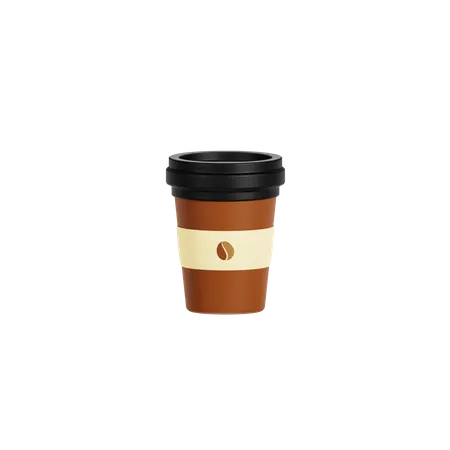 Café à emporter  3D Icon