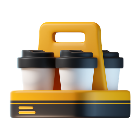 Café à emporter  3D Icon