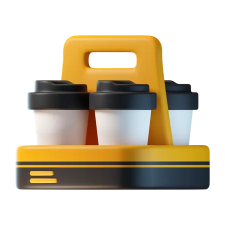 Café à emporter  3D Icon