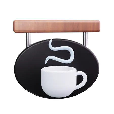 Cafe Board  3D Icon