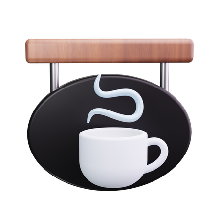 Café-Brett  3D Icon