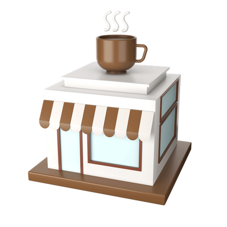 Café Café  3D Icon