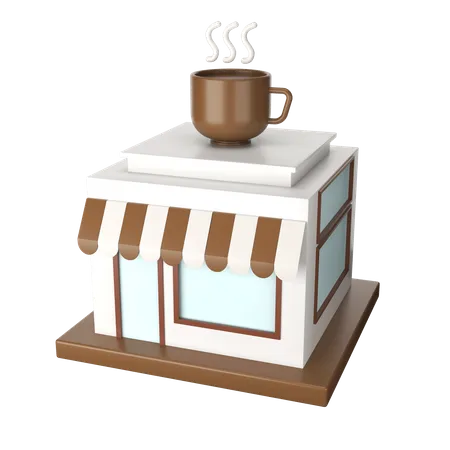 Café Café  3D Icon