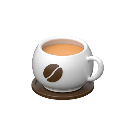 Café caliente  3D Icon