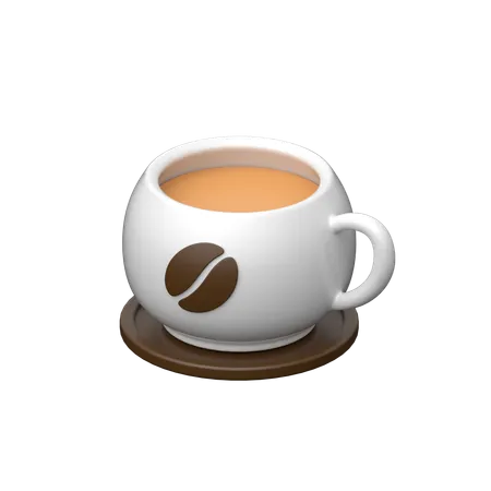 Café caliente  3D Icon