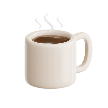 Café caliente  3D Icon